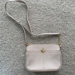 Tory Burch crossbody purse, nude color